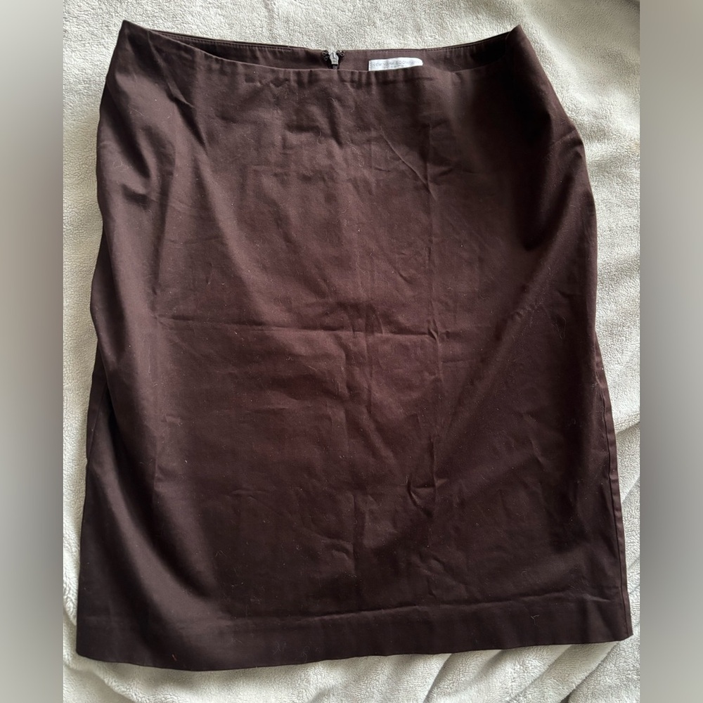 New York and Company Brown Skirt